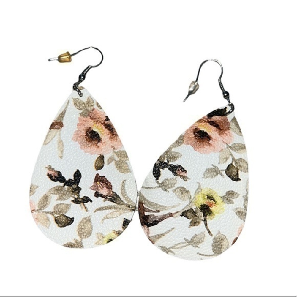 Floral earrings